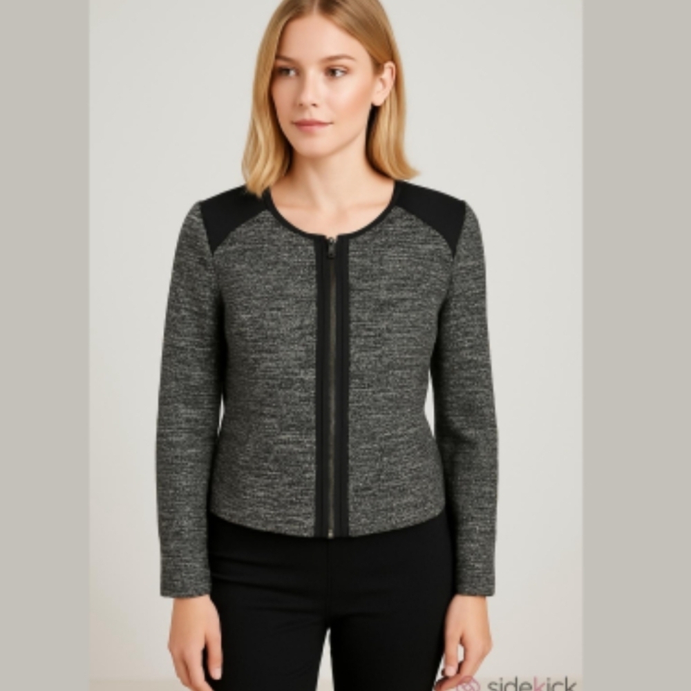 Eileen Fisher Tweed Blazer Jacket